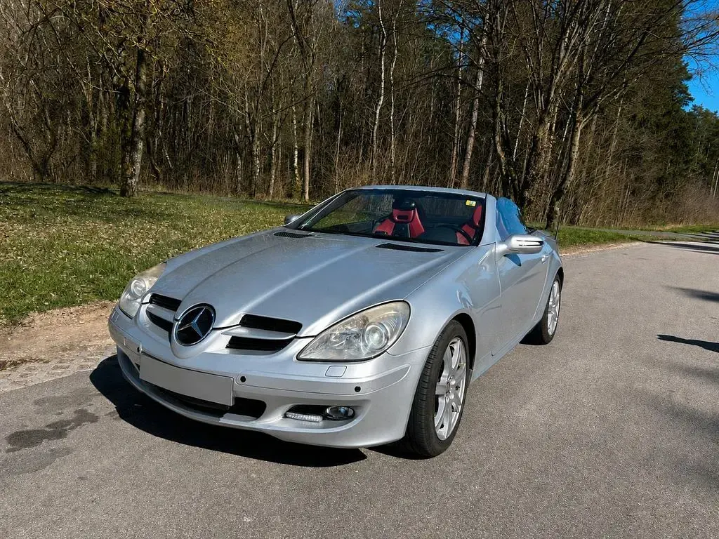 Gebraucht Mercedes SLK200 AMG Edition 1 163 PS (119 kW) 2007 Silber Cabrio