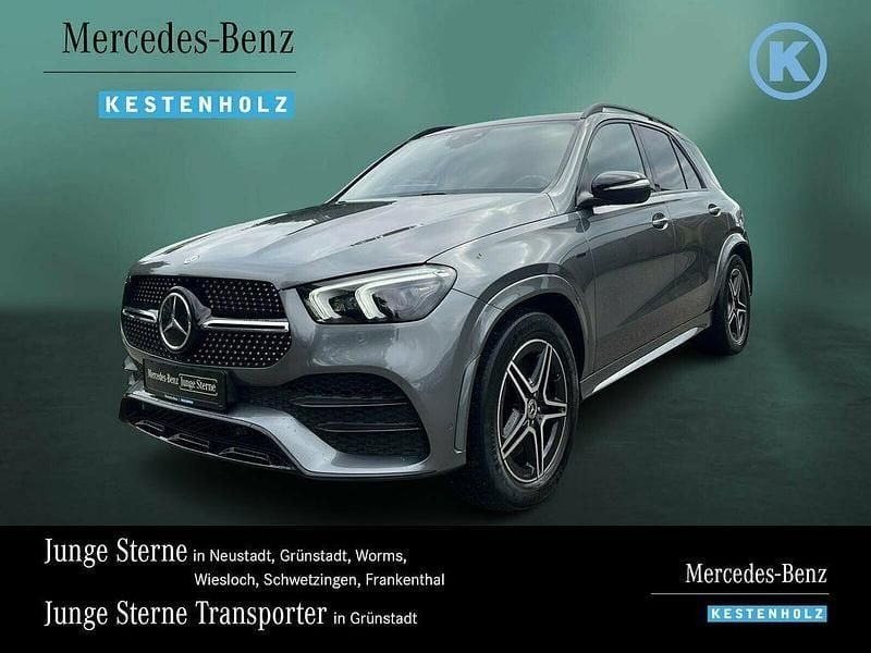 Grau Gebraucht 2021 Mercedes GLE350e AMG SUV | 61.990 € (Etwas zu teuer) - Bild 1/4