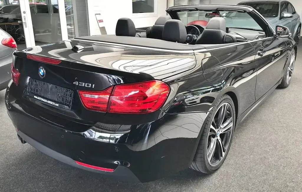 Second-hand BMW 430 Cabriolet M Sport 252 CP (185 kW) 2017 Negru Cabrio
