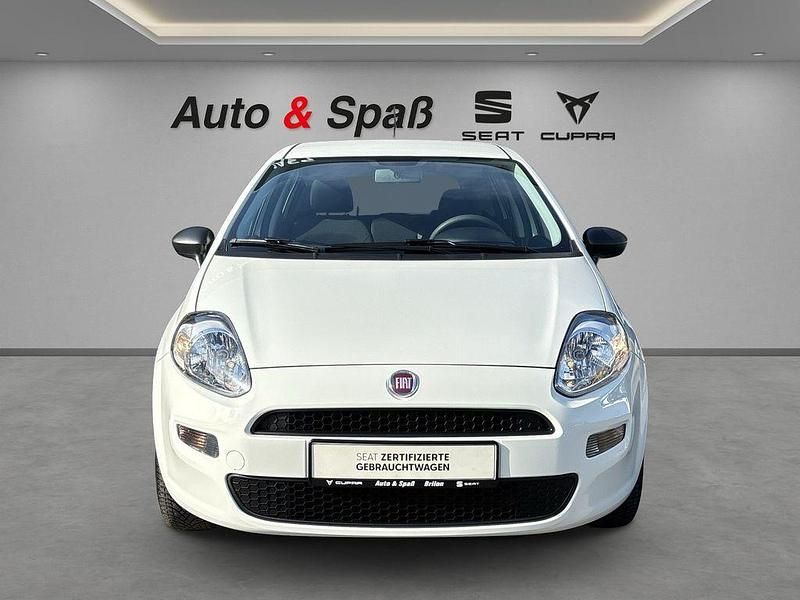 Gebraucht Fiat Punto Basis 69 PS (50 kW) 2017 Weiß Kleinwagen