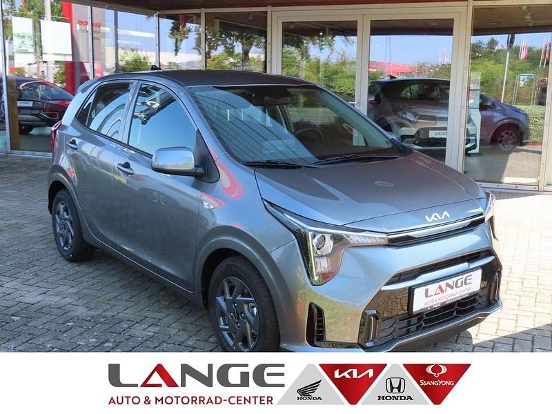 (m7g) astrograu met. Gebraucht 2024 Kia Picanto Vision Kleinwagen | 15.870 € (Fairer Preis) - Bild 1/4