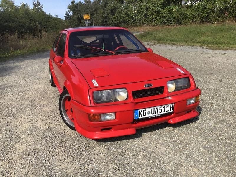 Gebraucht Ford Sierra 116 PS (85 kW) 1985 Rot Coupé