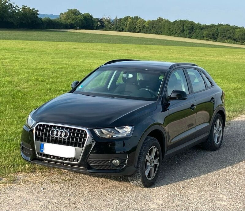 Schwarz Gebraucht 2012 Audi Q3 SUV | 9.500 € (Superpreis) - Bild 1/4