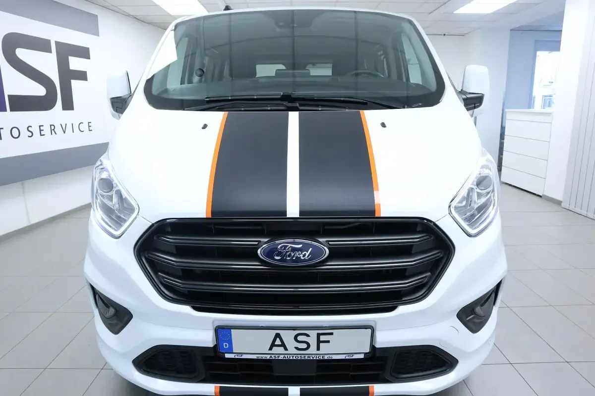 Gebraucht Ford Transit Custom Sport 170 PS (125 kW) 2023 Frostweiß Van / Kleinbus