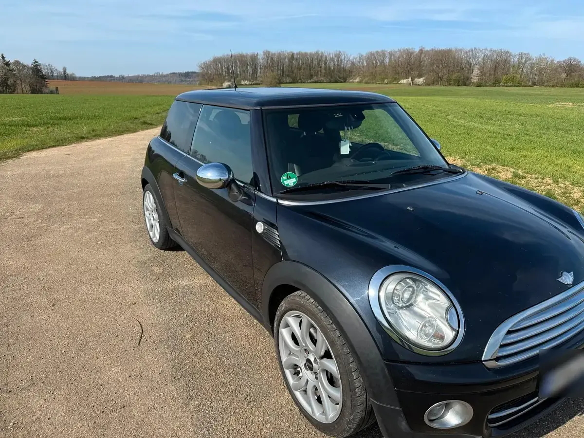 Gebraucht Mini Cooper D 109 PS (80 kW) 2008 Schwarz Kleinwagen