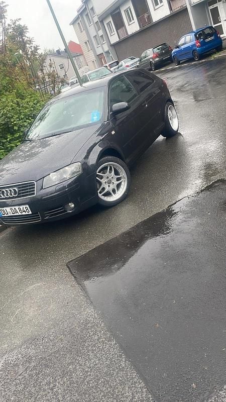 Schwarz Gebraucht 2003 Audi A3 S-Line Kleinwagen | 1.350 € (Fairer Preis) - Bild 1/4