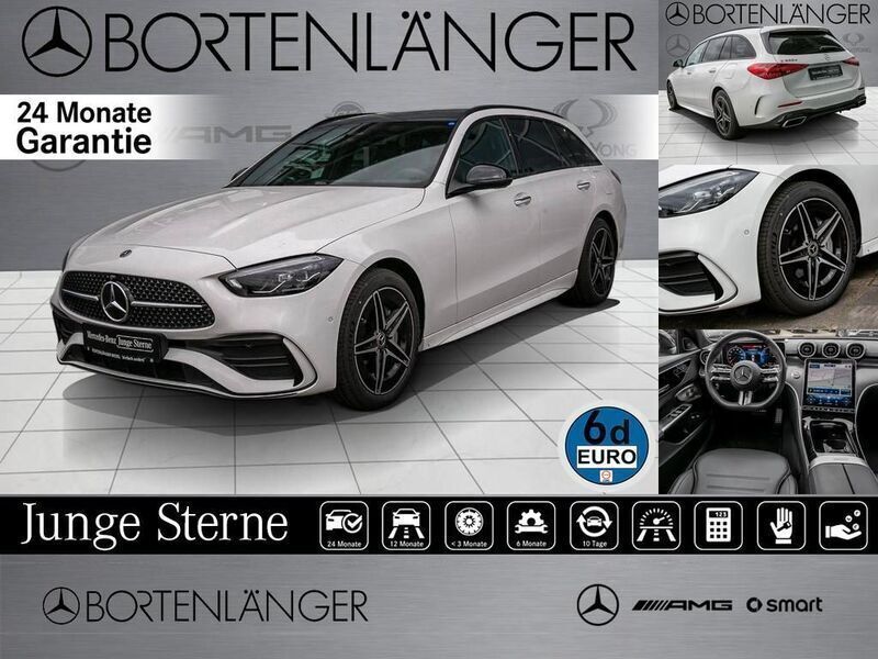 Weiß Gebraucht 2024 Mercedes C300e Advanced Limousine | 44.444 € (Fairer Preis) - Bild 1/4