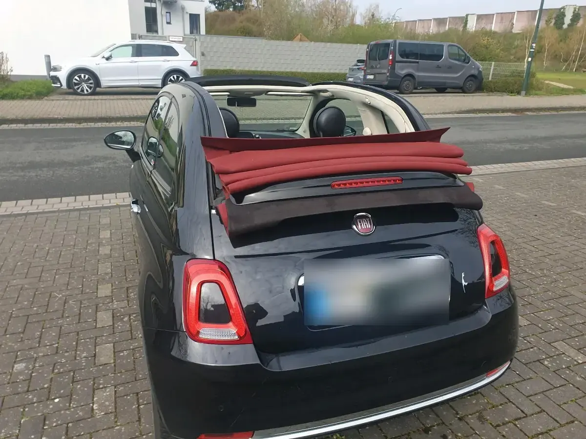 Gebraucht Fiat 500C Lounge 85 PS (62 kW) 2018 Schwarz Cabrio