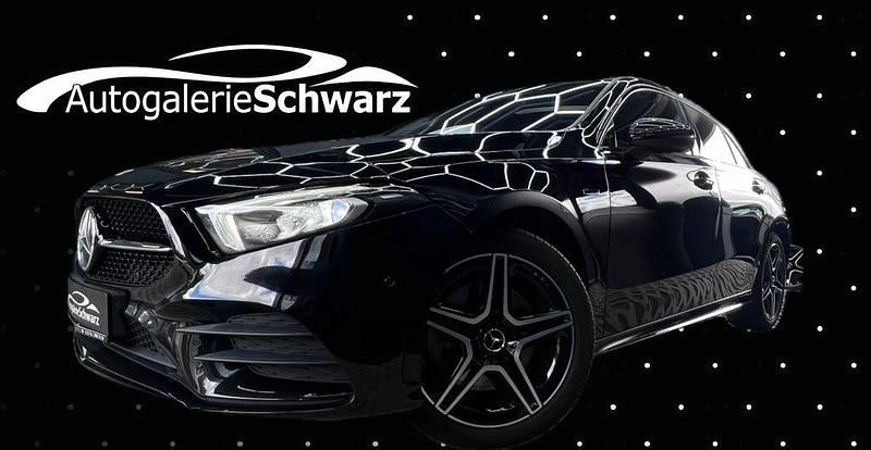 Amg nachtschwarz Gebraucht 2021 Mercedes A250 AMG Limousine | 22.540 € (Guter Preis) - Bild 1/3
