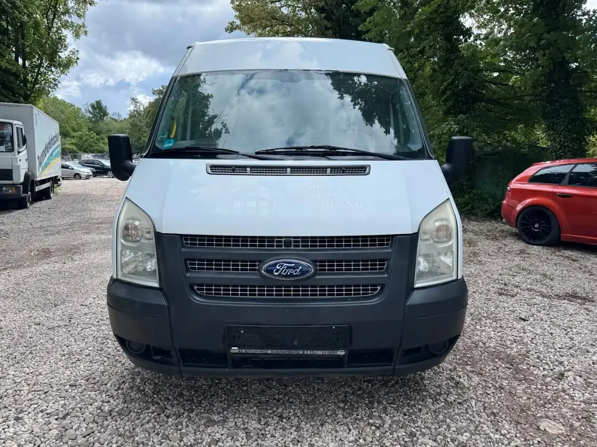 Gebraucht Ford Transit 101 PS (74 kW) 2013 Weiß Van / Kleinbus