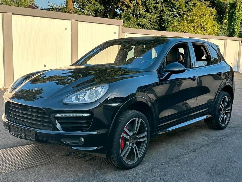 Schwarz Gebraucht 2012 Porsche Cayenne Turbo SUV | 23.999 € (Fairer Preis) - Bild 1/4