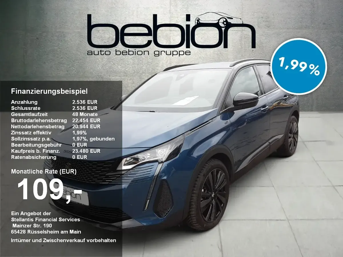 Gebraucht Peugeot 3008 GT 131 PS (96 kW) 2023 SUV