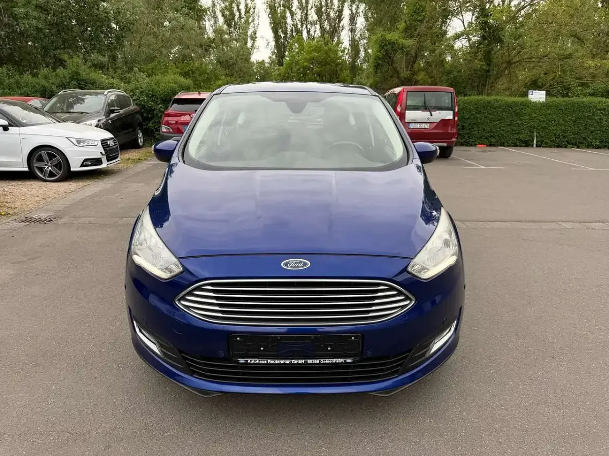 Używany Ford C-MAX Titanium 125 KM (91 kW) 2015 Niebieski Minivan
