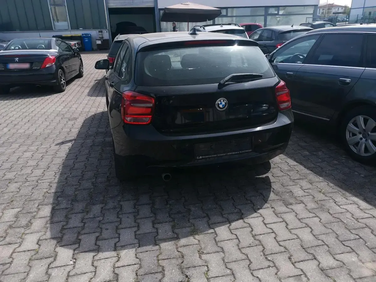 Usata BMW 116 2014 Nero Utilitaria