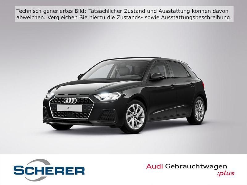 Mythosschwarz metallic Gebraucht 2025 Audi A1 Sportback Advanced Plus Kleinwagen | 22.200 € (Guter Preis) - Bild 1/4