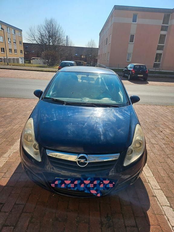 Gebraucht Opel Corsa Edition 80 PS (58 kW) 2008 Blau Kleinwagen