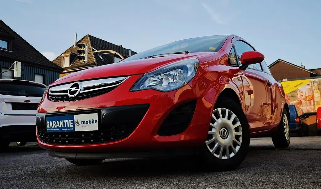 Gebraucht Opel Corsa Selection 69 PS (50 kW) 2014 Rot Kleinwagen