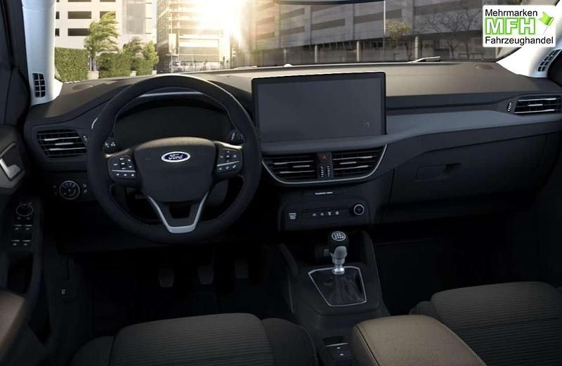 Neu Ford Focus Titanium X 125 PS (91 kW) 2025 Frozen white Limousine