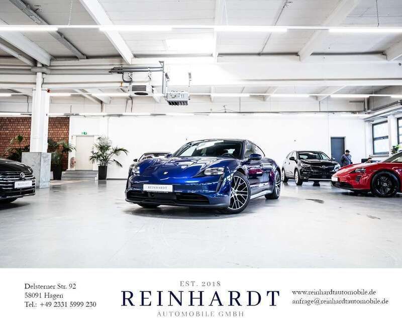 Blau Gebraucht 2022 Porsche Taycan 4S Sport Limousine | 67.230 € - Bild 1/3