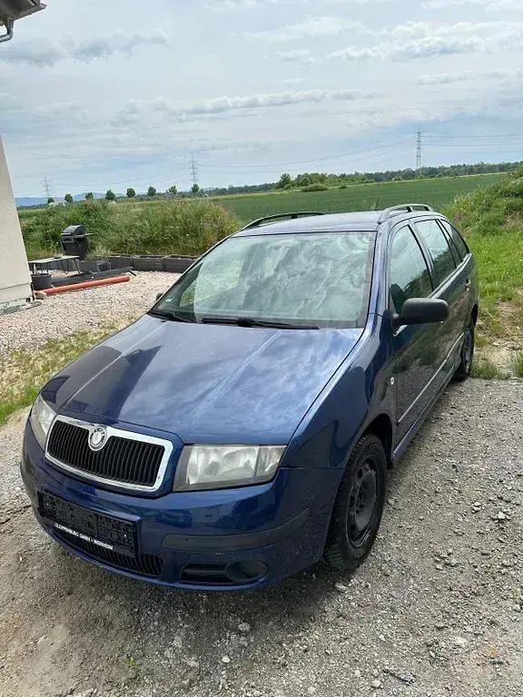 Gebraucht Skoda Fabia Ambiente 64 PS (47 kW) 2007 Blau Kombi
