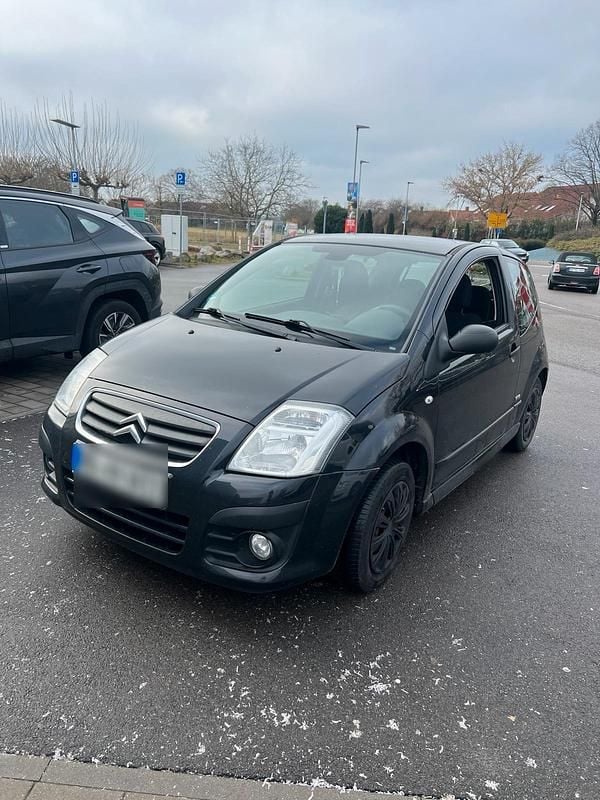 Gebraucht Citroën C2 VTR Sport 73 PS (53 kW) 2009 Schwarz Kleinwagen