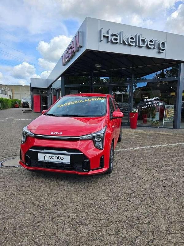 Neu Kia Picanto Vision 67 PS (49 kW) 2025 (beg) signalrot met. Kleinwagen