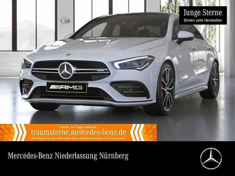 Weiß Gebraucht 2021 Mercedes CLA35 AMG AMG Limousine | 41.890 € (Fairer Preis) - Bild 1/3