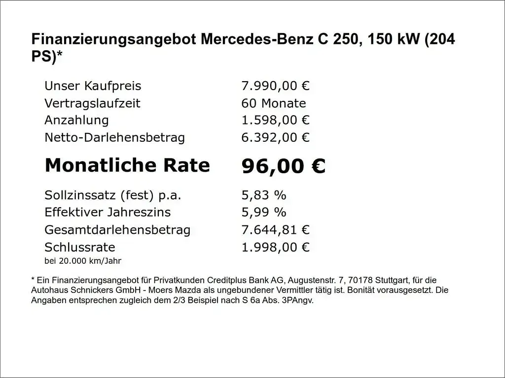 Gebraucht Mercedes C250 204 PS (150 kW) 2011 Palladiumsilber Kombi