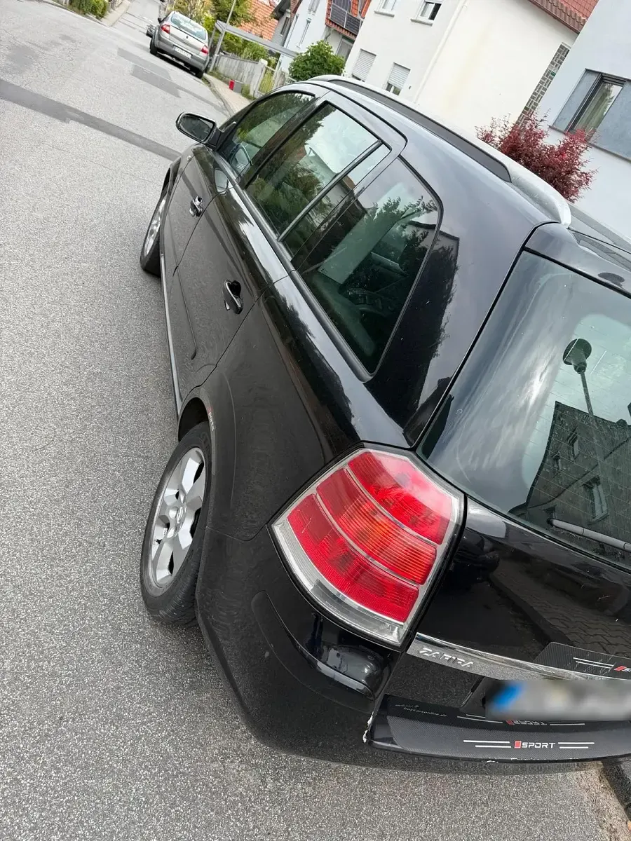 Gebraucht Opel Zafira 2006 Schwarz Van / Kleinbus