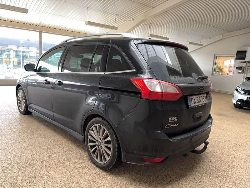 Gebraucht Ford Grand C-Max Titanium 120 PS (88 kW) 2015 Schwarz Van / Kleinbus