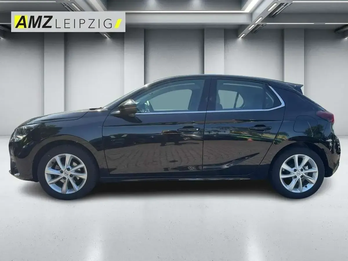 Gebraucht Opel Corsa Elegance 75 PS (55 kW) 2023 Diamant schwarz/karbon schwarz (metallic) Kleinwagen
