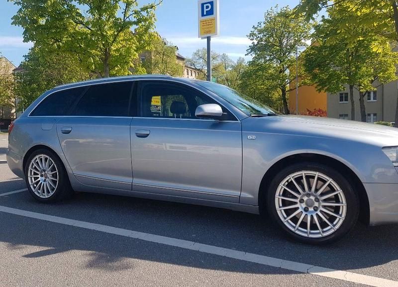 Silber Gebraucht 2007 Audi A6 Ambiente Kombi | 8.499 € (Teuer) - Bild 1/4