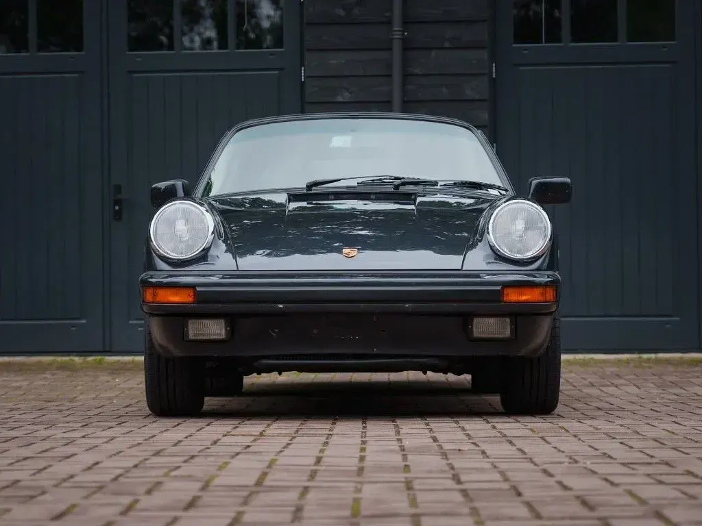 Gebraucht Porsche 911 1987 Blau Cabrio