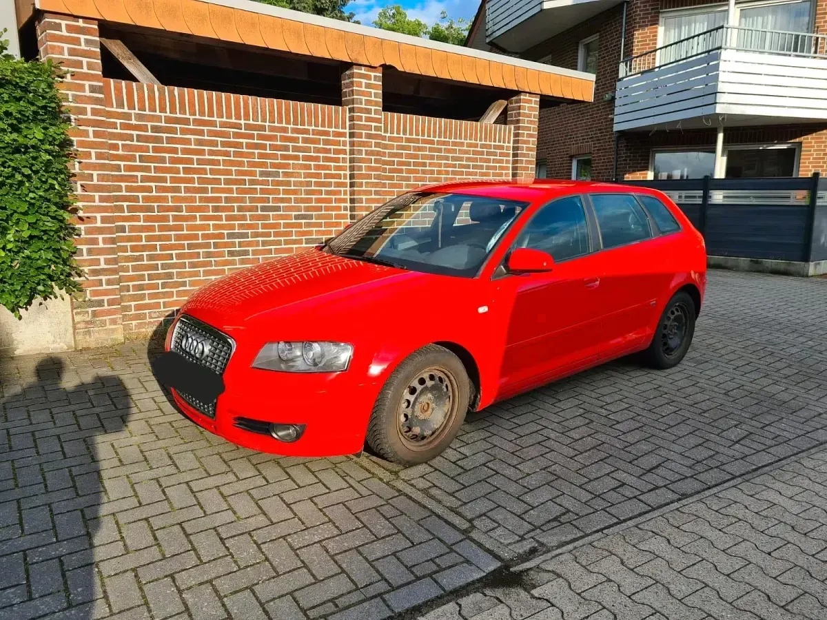 Gebraucht Audi A3 S-Line 170 PS (125 kW) 2008 Rot Kleinwagen