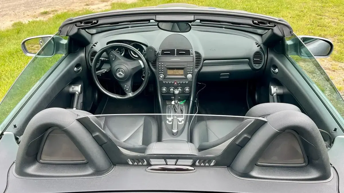 Gebraucht Mercedes SLK200 186 PS (136 kW) 2008 Grau Cabrio