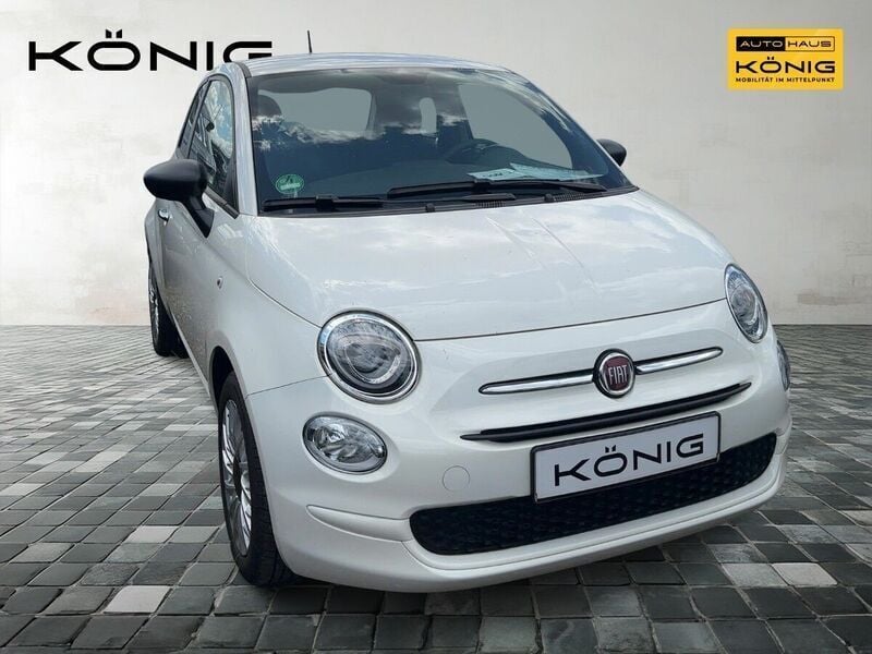 Gelato weiß Gebraucht 2023 Fiat 500 Kleinwagen | 13.997 € (Fairer Preis) - Bild 1/4