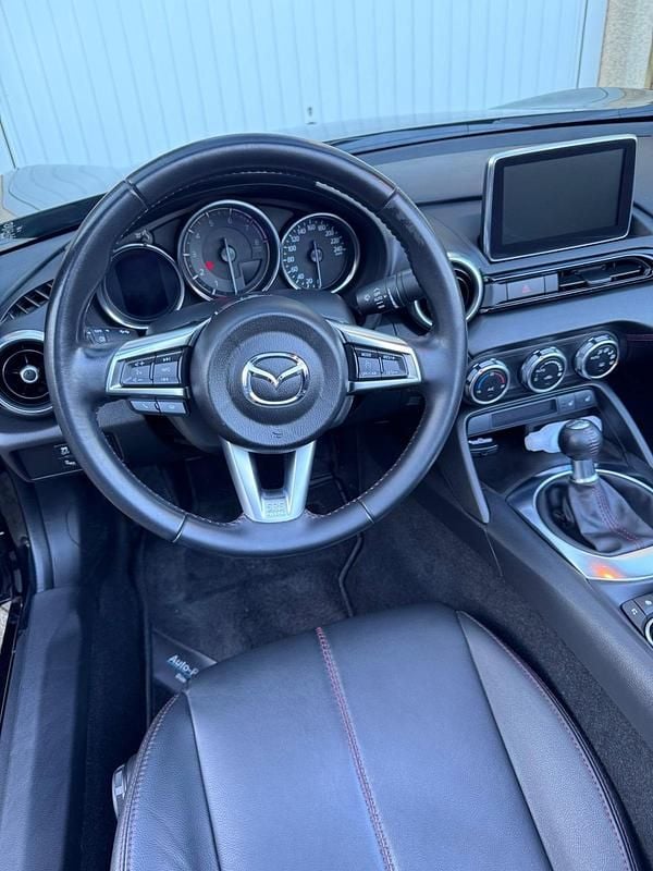 Schwarz Gebraucht 2017 Mazda MX5 Sports-Line Cabrio | 19.500 € (Fairer Preis) - Bild 1/4