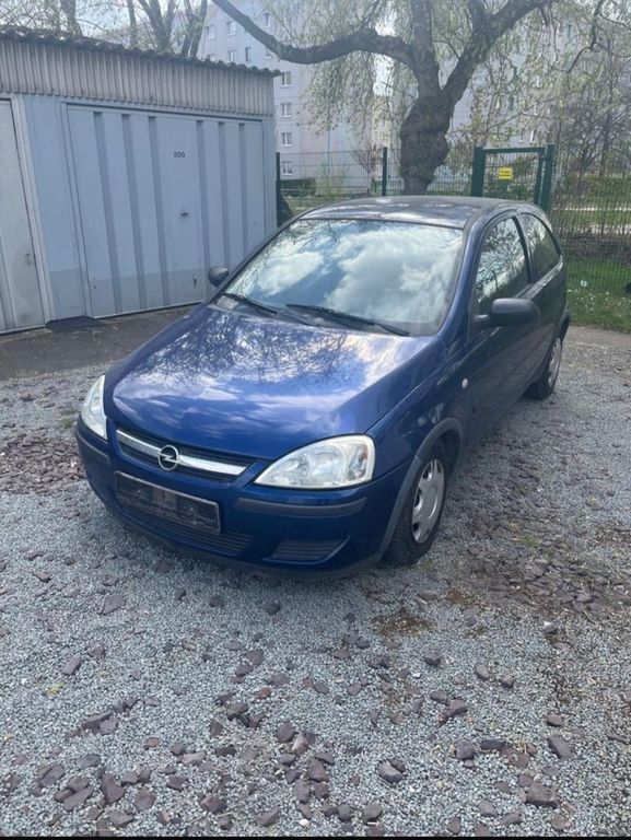 Blau Gebraucht 2006 Opel Corsa Limousine | 800 € (Guter Preis) - Bild 1/4