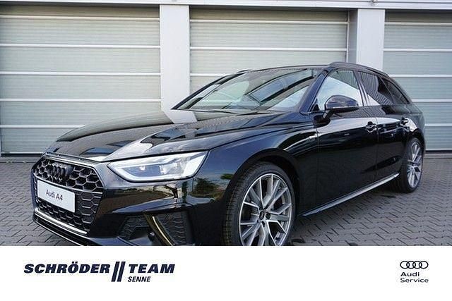 Mythosschwarz metallic Gebraucht 2022 Audi A4 S-Line Kombi | 29.790 € (Fairer Preis) - Bild 1/4