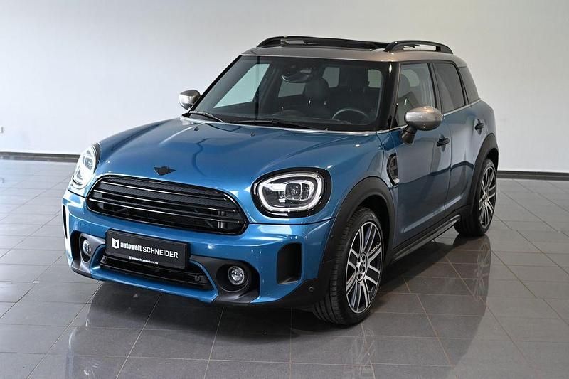 Blau island blue metallic (metallic) Gebraucht 2023 Mini Cooper Countryman SUV | 25.750 € (Fairer Preis) - Bild 1/4