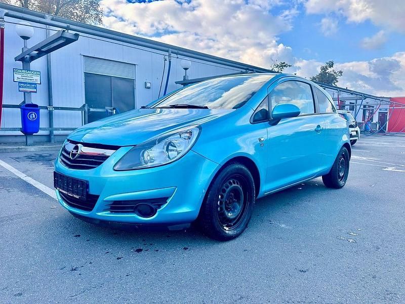 Blau Gebraucht 2010 Opel Corsa Edition Kleinwagen | 2.290 € (Guter Preis) - Bild 1/4