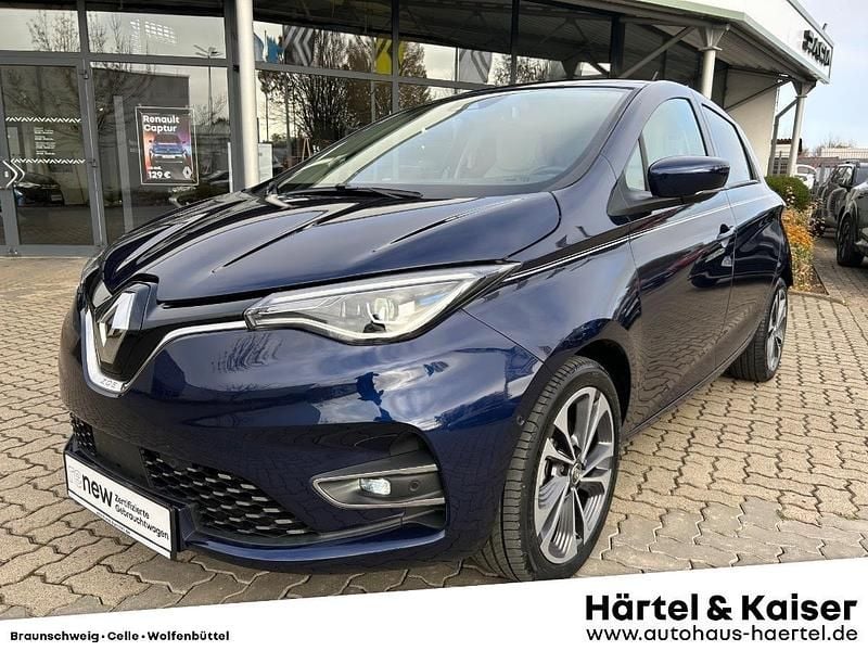 Nachtblaumetallic (schwarz) Gebraucht 2021 Renault Zoe Riviera Kleinwagen | 15.250 € (Fairer Preis) - Bild 1/4