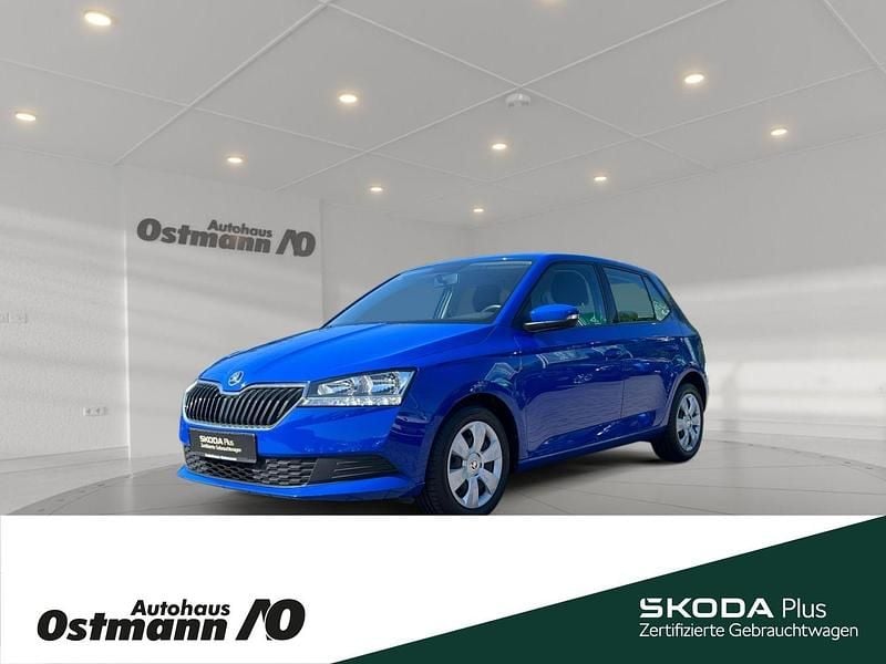 Blau Gebraucht 2021 Skoda Fabia Cool Plus Kleinwagen | 12.880 € (Fairer Preis) - Bild 1/4