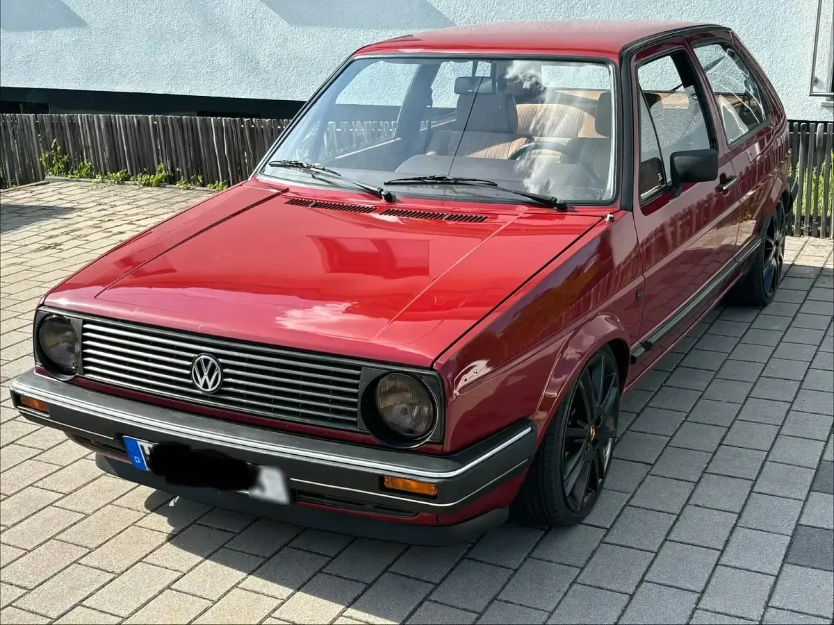 Gebraucht VW Golf II 72 PS (52 kW) 1986 Rot Kleinwagen