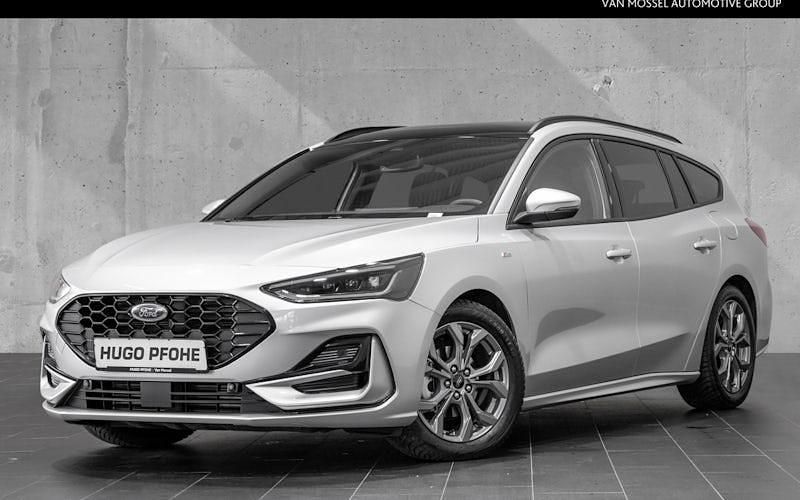 Moondust silver Gebraucht 2024 Ford Focus ST-Line Kombi | 30.850 € (Teuer) - Bild 1/4