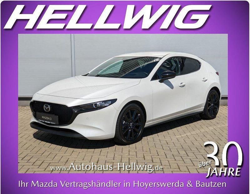 Arctic white Gebraucht 2024 Mazda 3 Nagisa Limousine | 27.380 € (Fairer Preis) - Bild 1/4