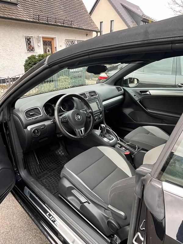 Gebraucht VW Golf Cabriolet GTI 160 PS (117 kW) 2013 Schwarz Cabrio