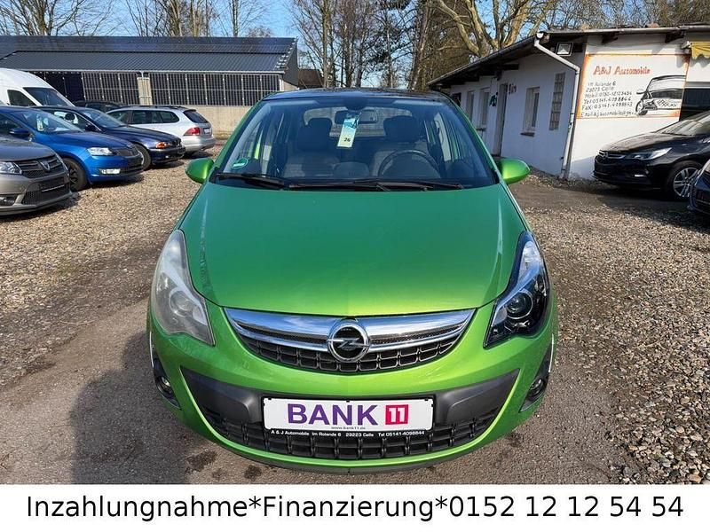 Gebraucht Opel Corsa Innovation 87 PS (63 kW) 2014 Grün Kleinwagen