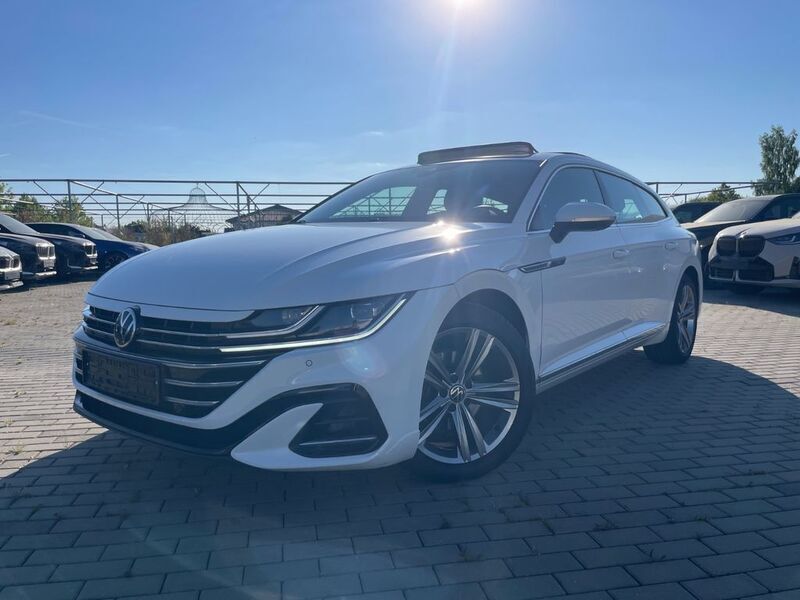 Weiß Gebraucht 2021 VW Arteon R-line Limousine | 26.990 € (Fairer Preis) - Bild 1/4