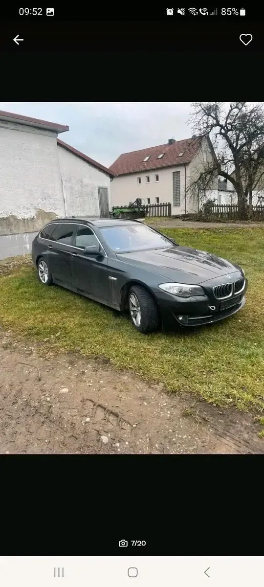 Gebraucht BMW 525 218 PS (160 kW) 2011 Schwarz Kombi